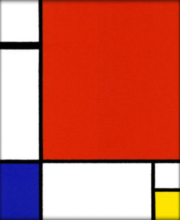 mondriaan compositie